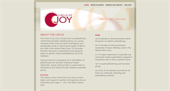 Desktop Screenshot of circleofjoyatl.org